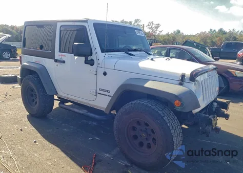 2013 Jeep Wrangler Sport z USA, uszkodzony, nr VIN 1C4AJWAG4DL584892